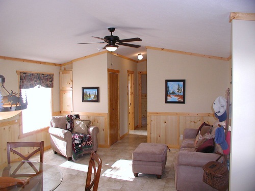 single wide mobile home floor plan living room
